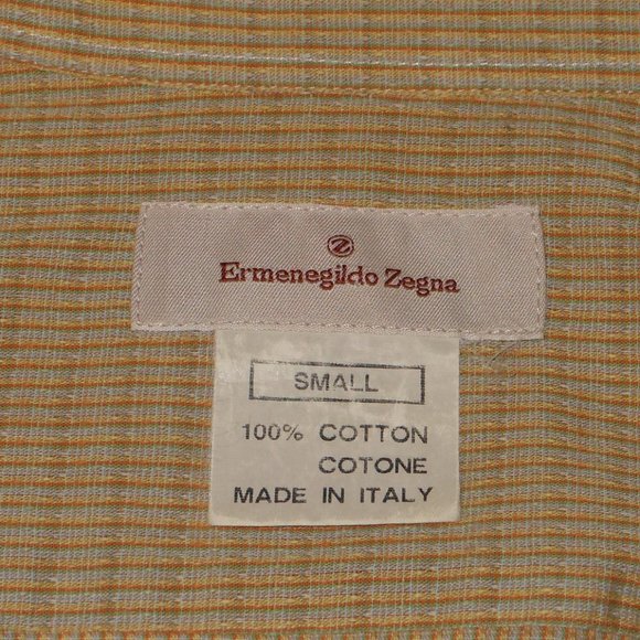 Ermenegildo Zegna made in Italy men's dress shirt - Picture 2 of 9